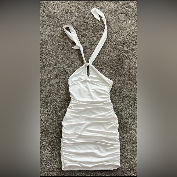Princess Polly Dresses & Skirts - White bodycon princess Polly dress